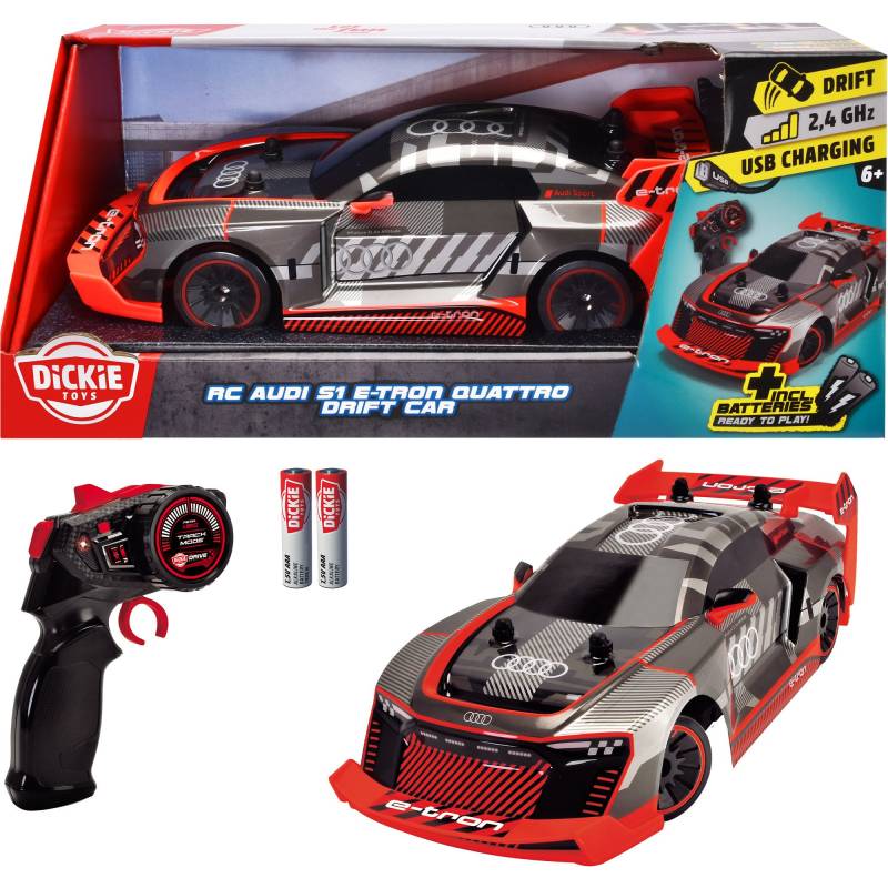 RC Audi S1 E-Tron Quattro Drift Car von Dickie