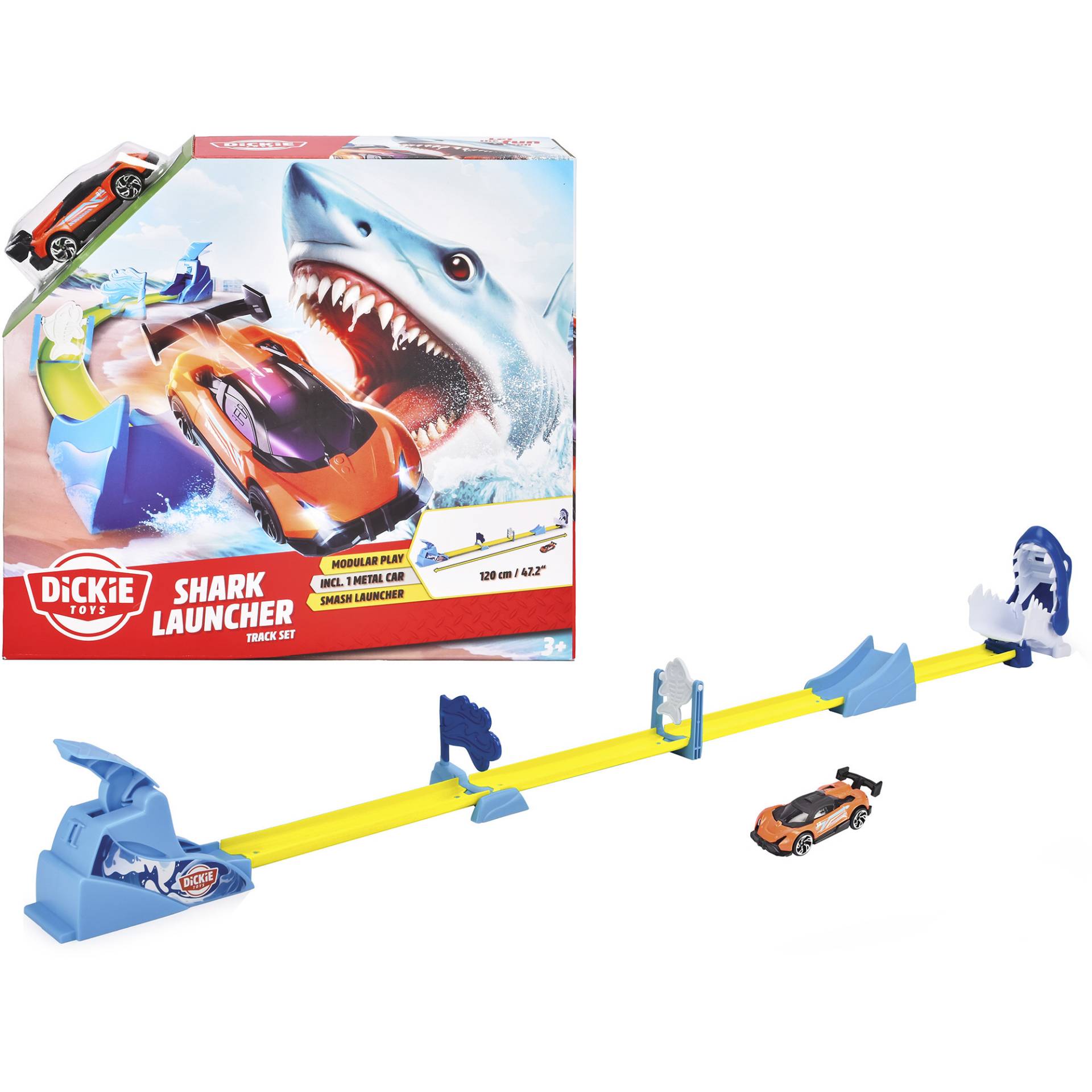 Shark Launcher Track Set, Rennbahn Shark Launcher Track Set, Rennbahn von Dickie
