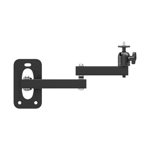 Dickly Projektor-Wandhalterung, Projektor-Deckenhalterung, Faltbare Halterung, verstellbare Halterung für Wohnzimmer, Zweiachsig 35 cm von Dickly