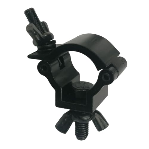 Dickly Robuste O-Klemme, Bühnenlichtklemme für Moving Head Beam, Schwarz für 24 bis 26mm Dickly Robuste O-Klemme, Bühnenlichtklemme für Moving Head Beam, Schwarz für 24 bis 26mm von Dickly