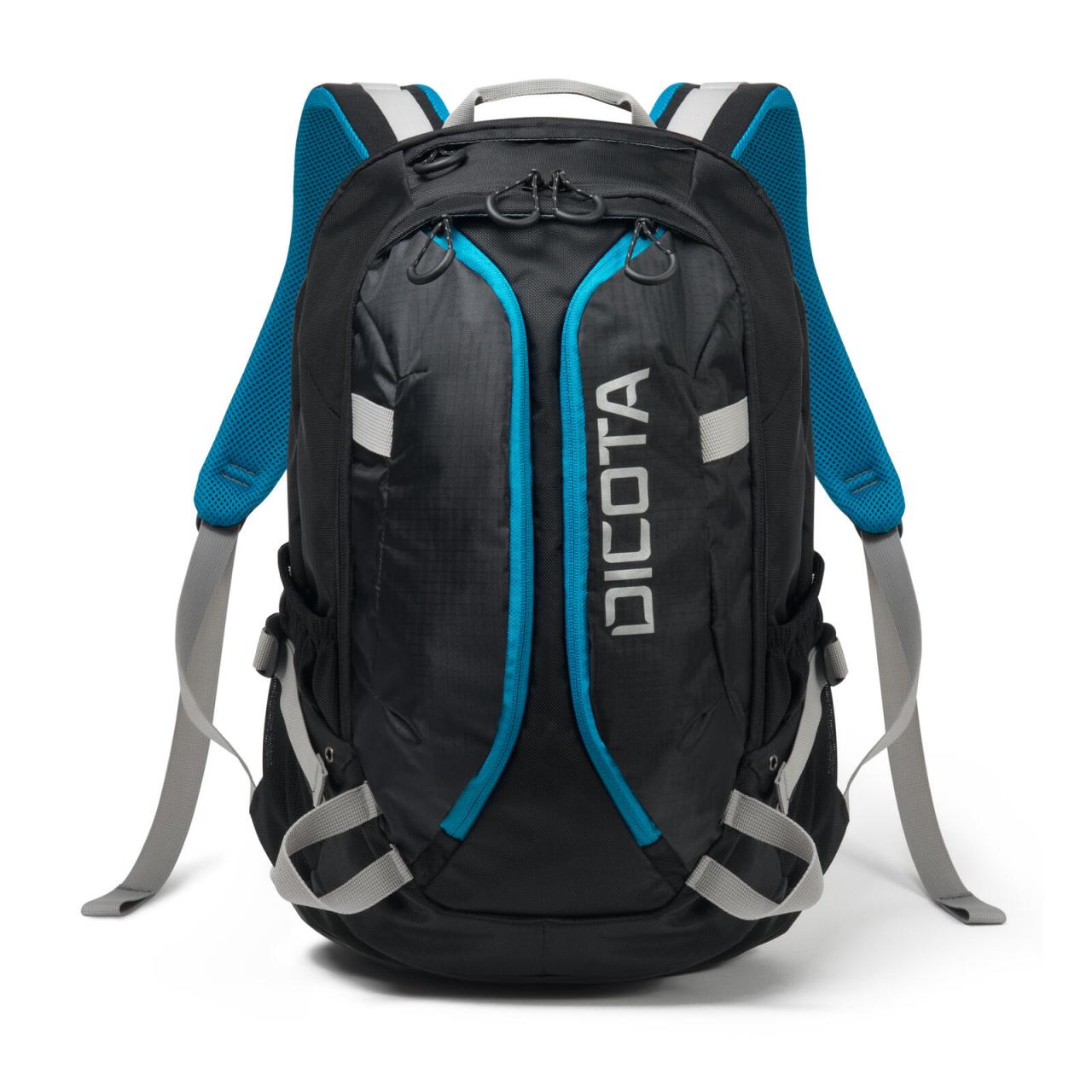 DICOTA Backpack ACTIVE 39,6 cm (15.6") Notebook-Rucksack, schwarz/blau von Dicota