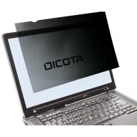 DICOTA - Blickschutzfilter für Bildschirme - 2-Wege - Halter/Klebepunkte - 48,3 cm Breitbild (19  Breitbild) - Schwarz von Dicota