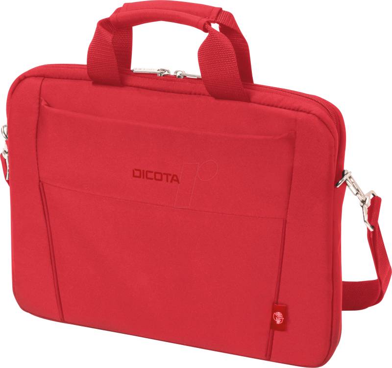 DICOTA D31306-R - Laptop, Tasche, Eco Slim Case BASE 13-14.1 Rot von Dicota