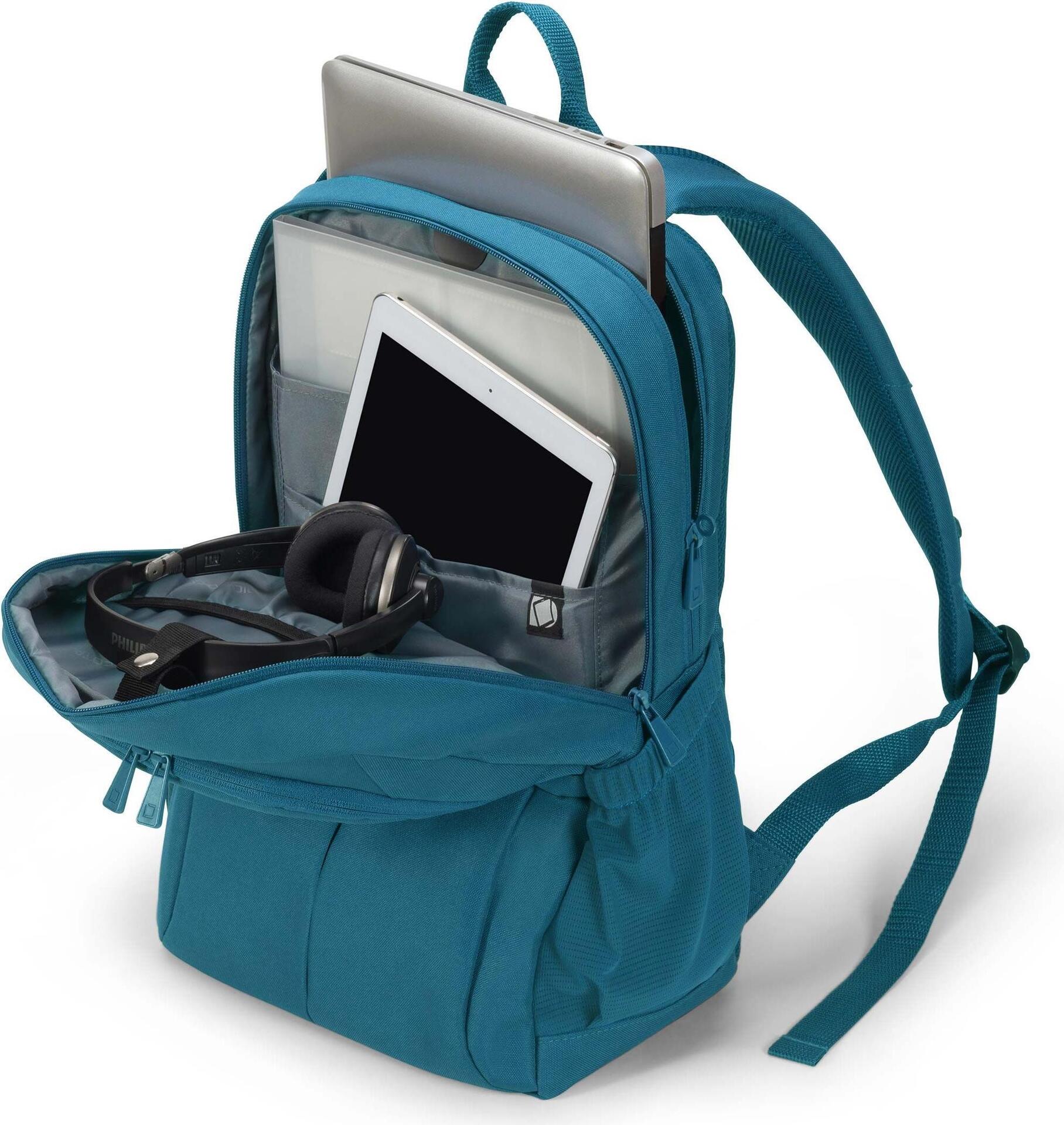 DICOTA Eco Backpack Scale - Notebook-Rucksack - 39.6 cm - 33,00cm (13) - 15.6 - Blau von Dicota