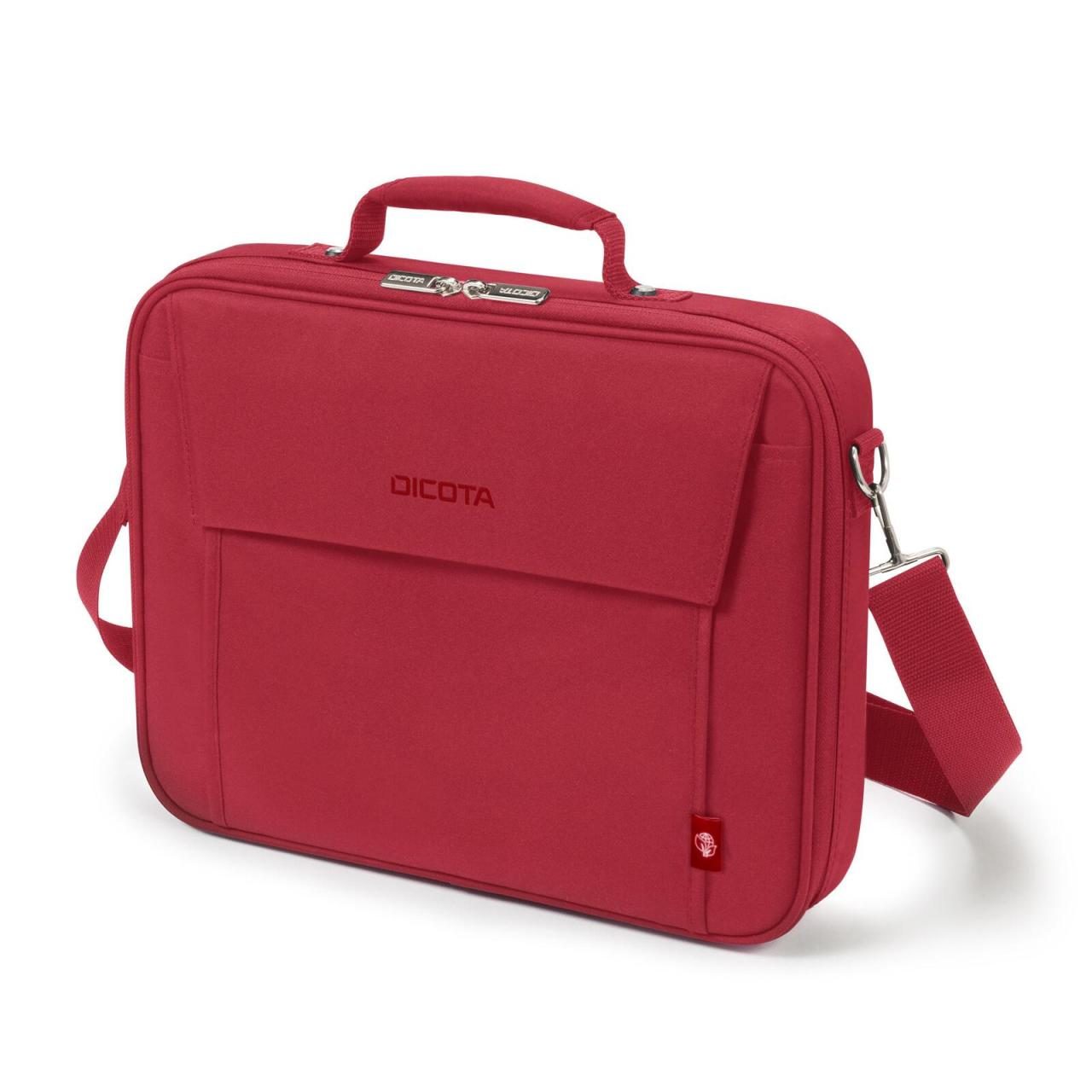 DICOTA Eco Multi Base 14"-15,6" Notebook-Tasche - Rot von Dicota