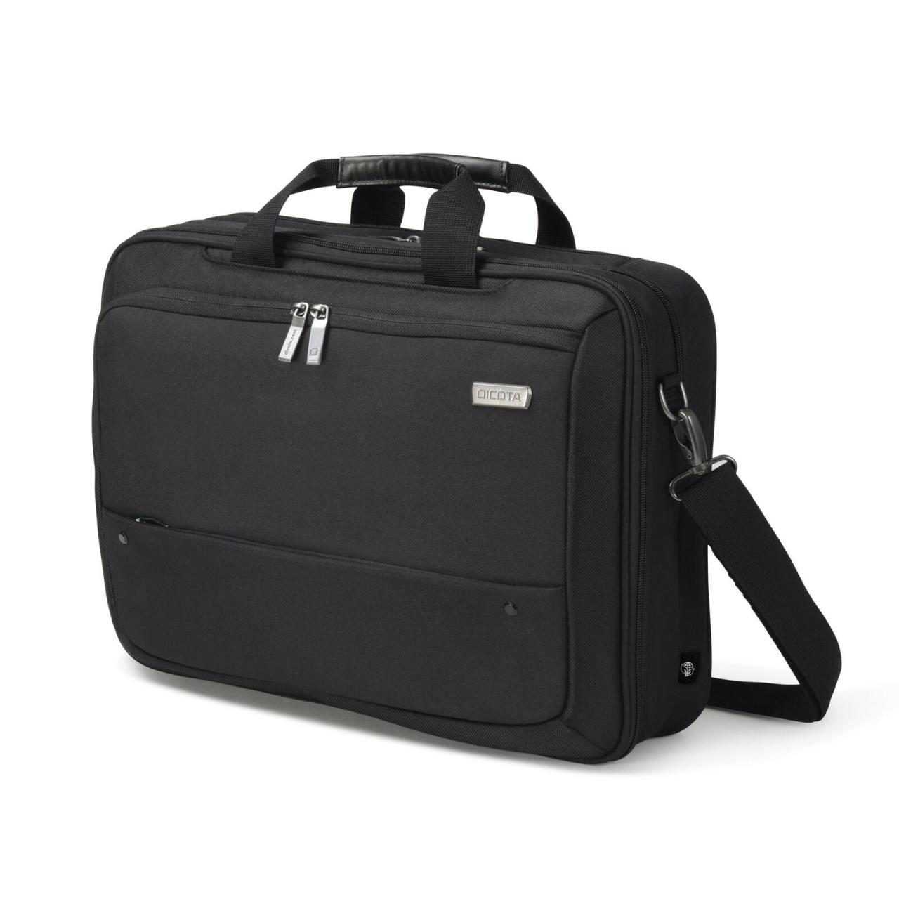DICOTA Eco Top Traveller Dual Select 14"-15,6" Notebook-Tasche - Schwarz von Dicota