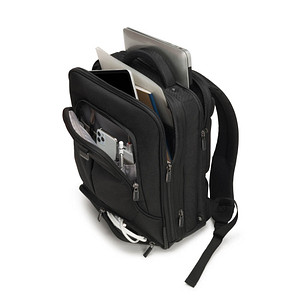 DICOTA Laptop-Rucksack Eco PRO Kunstfaser schwarz 21,0 l bis 35,8 cm (14,1 Zoll) von Dicota