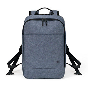 DICOTA Laptop-Rucksack Slim Eco MOTION Kunstfaser denim blau bis 35,8 cm (14,1 Zoll) von Dicota