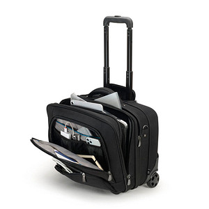 DICOTA Laptop-Trolley Eco Multi PRO Kunstfaser schwarz 44,5 x 41,5 x 25,0 cm von Dicota