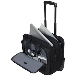 DICOTA Laptop-Trolley Eco Top Traveller BASE Kunstfaser schwarz 42,0 x 39,0 x 22,0 cm von Dicota