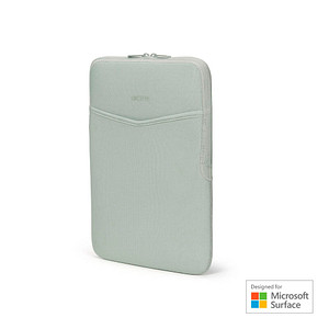 DICOTA Laptophülle Eco SLIM L für Microsoft Surface Kunstfaser silber bis 38,1 cm (15 Zoll) von Dicota