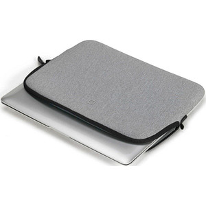 DICOTA Laptophülle URBAN Kunstfaser grau bis 35,6 cm (14 Zoll) von Dicota