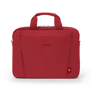 DICOTA Laptoptasche Eco Top Traveller BASE Kunstfaser rot D31306-RPET bis 35,8 cm (14,1 Zoll) von Dicota