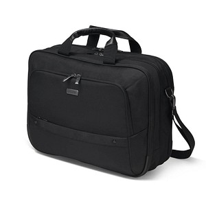 DICOTA Laptoptasche Eco Top Traveller Twin SELECT Recycling-PET schwarz D31646 bis 39,6 cm (15,6 Zoll) von Dicota