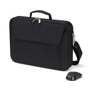 DICOTA Laptoptasche Multi Wireless Mouse Kit Recycling-PET schwarz D31686 bis 39,6 cm (15,6 Zoll) von Dicota