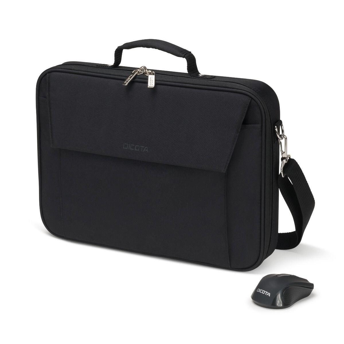 DICOTA Multi Kabellose Maus Kit 15,6" Notebook-Tasche (inkl. Funkmaus) von Dicota