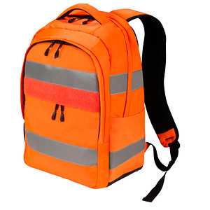 DICOTA Rucksack Hi-Vis Recycling-PET orange 25,0 l von Dicota