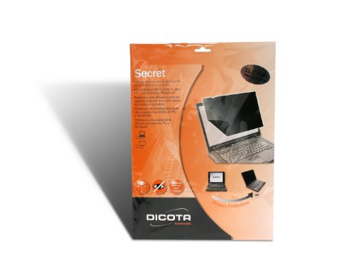 DICOTA Secret 19.0 (5.4) (für Bildschirme bis 48,2cm) Hocheffektiver Blickschutz von Dicota