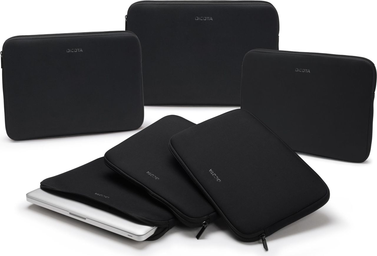 Dicota PerfectSkin Laptop Sleeve 12.5 - Notebook-Hülle - 31.8 cm (12.5) - Schwarz von Dicota