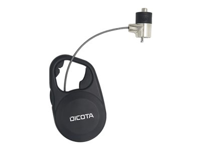 Dicota Security Cable T-Lock Retractable, keyed, 3x7mm slot von Dicota