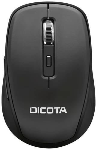 Dicota TRAVEL Maus Bluetooth® Optisch Schwarz 5 Tasten 800 dpi, 1200 dpi, 1600 dpi von Dicota