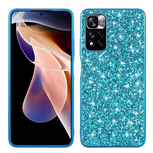 Didan Glitzer Hülle für Xiaomi Redmi Note 10 Pro Blau Glänzend Funkelnd Bling Galvanisier Rahmen Ultradünne Stoßfest Rückseite Tasche Handyhülle Schutzhülle Didan Glitzer Hülle für Xiaomi Redmi Note 10 Pro Blau Glänzend Funkelnd Bling Galvanisier Rahmen Ultradünne Stoßfest Rückseite Tasche Handyhülle Schutzhülle von Didan