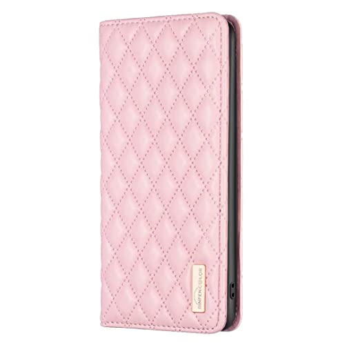 Didan Nadoli Elegant Handyhülle für Samsung Galaxy A32 4G,Versteckt Magnet Brieftasche Hülle mit Kartenhalter Ständer Stoßfeste PU Leder Folio Flip Cover von Didan