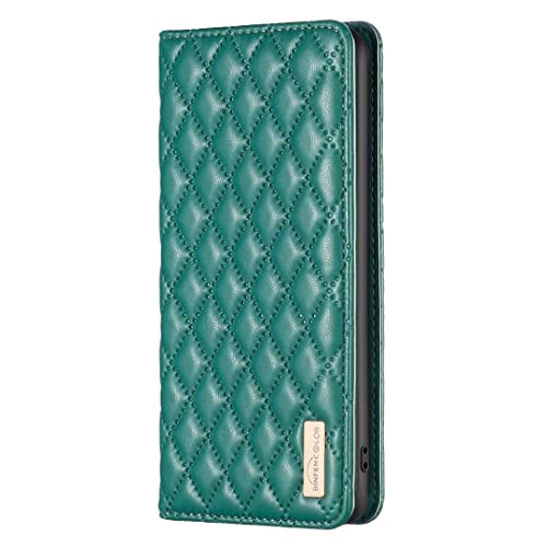 Didan Nadoli Elegant Handyhülle für Samsung Galaxy A71,Versteckt Magnet Brieftasche Hülle mit Kartenhalter Ständer Stoßfeste PU Leder Folio Flip Cover von Didan