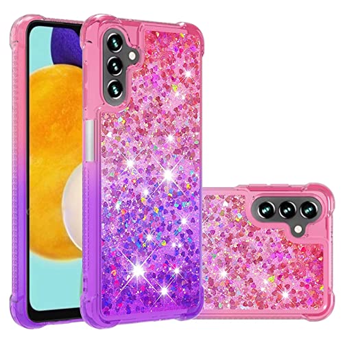 Didan Nadoli Glitzer Treibsand Hülle für Samsung Galaxy A04S,Silikon Stoßfest Gradient Bunt Wasserfall Handyhülle Transparent Bumper Schutzhülle Flüssig Durchsichtig Case Didan Nadoli Glitzer Treibsand Hülle für Samsung Galaxy A04S,Silikon Stoßfest Gradient Bunt Wasserfall Handyhülle Transparent Bumper Schutzhülle Flüssig Durchsichtig Case von Didan