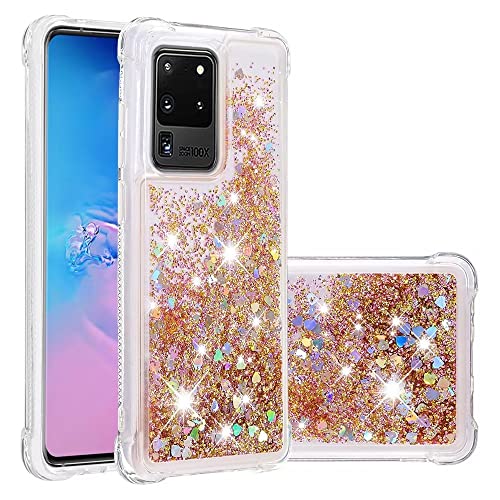 Didan Nadoli Glitzer Treibsand Hülle für Samsung Galaxy S20 Ultra,Silikon Stoßfest Handyhülle Transparent TPU Bumper Schutzhülle Flüssig Durchsichtig Quicksand Case Didan Nadoli Glitzer Treibsand Hülle für Samsung Galaxy S20 Ultra,Silikon Stoßfest Handyhülle Transparent TPU Bumper Schutzhülle Flüssig Durchsichtig Quicksand Case von Didan