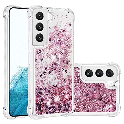 Didan Nadoli Glitzer Treibsand Hülle für Samsung Galaxy S22,Silikon Stoßfest Handyhülle Transparent TPU Bumper Schutzhülle Flüssig Durchsichtig Quicksand Case Didan Nadoli Glitzer Treibsand Hülle für Samsung Galaxy S22,Silikon Stoßfest Handyhülle Transparent TPU Bumper Schutzhülle Flüssig Durchsichtig Quicksand Case von Didan
