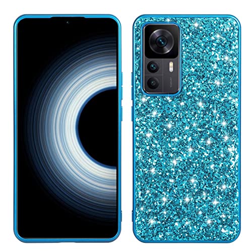 Didan Nadoli Glitzer Hülle für Xiaomi 12T Pro Blau Glänzend Funkelnd Bling Galvanisier Rahmen Ultradünne Stoßfest Rückseite Tasche Handyhülle Schutzhülle Didan Nadoli Glitzer Hülle für Xiaomi 12T Pro Blau Glänzend Funkelnd Bling Galvanisier Rahmen Ultradünne Stoßfest Rückseite Tasche Handyhülle Schutzhülle von Didan