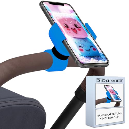 Handyhalterung Kinderwagen universal geeignet für Smartphones bis zu 7,6" Blau Handyhalterung Kinderwagen universal geeignet für Smartphones bis zu 7,6" Blau von Didarenba