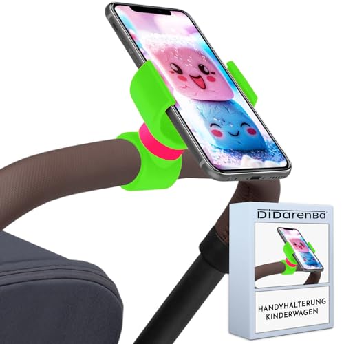 Handyhalterung Kinderwagen universal geeignet für Smartphones bis zu 7,6" Grün Handyhalterung Kinderwagen universal geeignet für Smartphones bis zu 7,6" Grün von Didarenba