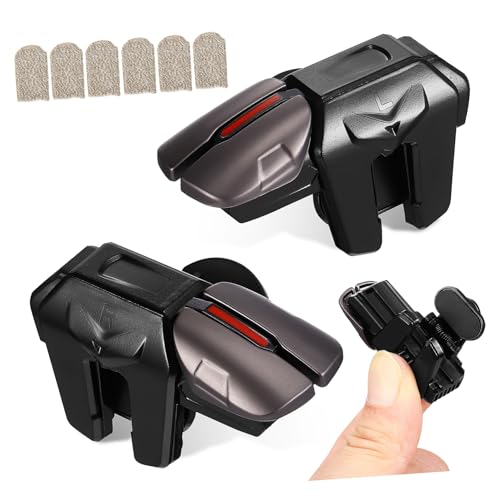 Didiseaon 1 Paar Mobilfunkanzug Gaming-Trigger Für Das Telefon Spielhandschuhe Sensible Spielauslöser Pads Gaming -fingerhülle Gaming -Handschuhe Mobile Gaming -auslöser Löst Aus STK von Didiseaon