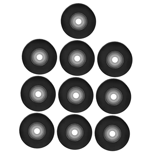 Didiseaon 10 Stück Lagerrad Musik Andruckrolle Für Radio Kassettenband Andruckrolle Rollen Andruckrolle Für Kassettenspieler Andruckrolle Für Kassettendeck Andruckrolle Aus Schwarzem von Didiseaon