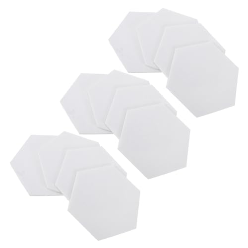 Didiseaon 12 Stück Dekorplatte aus Filz Für Message Board Memo -Vorstand Materialien modern Filz sechseckige Wandfliesen Sechseckiges Filzbrett Pinnwand Filz Brettfilz gefühlt Weiß Didiseaon 12 Stück Dekorplatte aus Filz Für Message Board Memo -Vorstand Materialien modern Filz sechseckige Wandfliesen Sechseckiges Filzbrett Pinnwand Filz Brettfilz gefühlt Weiß von Didiseaon