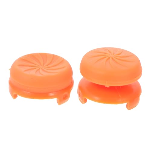 Didiseaon 2 Stück Daumen-Stick-Abdeckung Joystick-griffabdeckung Daumen-Joystick-Kappen Daumengriffe Joystick-schutzhülle Daumengriff des Joysticks Schützend Zubehör Kieselgel Orange Didiseaon 2 Stück Daumen-Stick-Abdeckung Joystick-griffabdeckung Daumen-Joystick-Kappen Daumengriffe Joystick-schutzhülle Daumengriff des Joysticks Schützend Zubehör Kieselgel Orange von Didiseaon