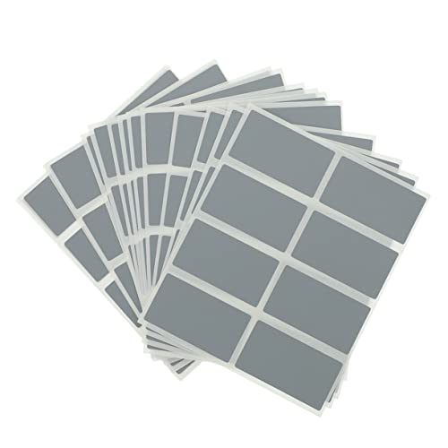 Didiseaon 200 Stück Rubbelkarten-aufkleber Rubbelaufkleber Groß Schmucklos Erwachsene Verlosen Süße Klebeetiketten Gewinnen Schälen Aufkleber Beschriftungen Vinyl Geburtstag Papier Silver von Didiseaon
