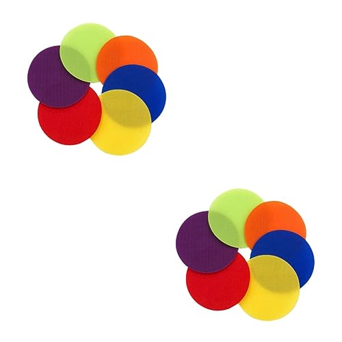 Didiseaon 30 Stück Teppichmarkierungen Für Klassenzimmer - Bunte Nylonkreise 12-5x12 5 Cm Wiederverwendbar Und Rutschfest Ideal Für Vorschule Und Kindergarten Zur Sozialer Didiseaon 30 Stück Teppichmarkierungen Für Klassenzimmer - Bunte Nylonkreise 12-5x12 5 Cm Wiederverwendbar Und Rutschfest Ideal Für Vorschule Und Kindergarten Zur Sozialer von Didiseaon