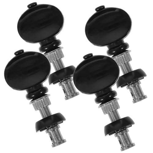 Didiseaon 4-Teilige Schnur Ukulele -Rotation Teile Ukulele-Tuner mit Knopf Maschine Stimmgeräte für Ukulele les Schlüssel Stimmwirbel Stimmtasten Mechaniken für Ukulele-Mechaniken Schwarz Didiseaon 4-Teilige Schnur Ukulele -Rotation Teile Ukulele-Tuner mit Knopf Maschine Stimmgeräte für Ukulele les Schlüssel Stimmwirbel Stimmtasten Mechaniken für Ukulele-Mechaniken Schwarz von Didiseaon