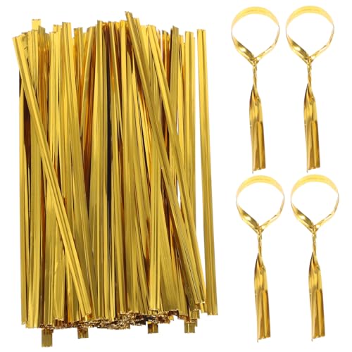 Didiseaon 800 Stück Goldenes Drahteilseil Größe Süßigkeiten-party-tasche Brotbeutel Binden Krawatten Zum Verpacken Von Geschenken Behandeln Taschen Krawatten Süßbeutelkrawatten Didiseaon 800 Stück Goldenes Drahteilseil Größe Süßigkeiten-party-tasche Brotbeutel Binden Krawatten Zum Verpacken Von Geschenken Behandeln Taschen Krawatten Süßbeutelkrawatten von Didiseaon