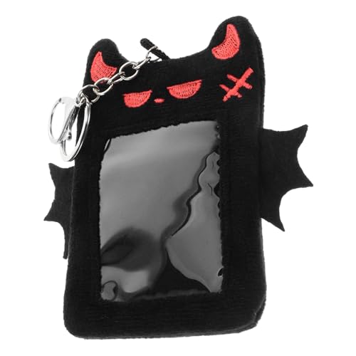 Didiseaon Devil Wings Kartenhalter Cartoon Fotohülle Plüsch Kartenhülle Anhänger Fotokarte Schlüsselanhänger Halter Studentenausweishalter Kartenhalter Schutz Fotohülle Ausweis Didiseaon Devil Wings Kartenhalter Cartoon Fotohülle Plüsch Kartenhülle Anhänger Fotokarte Schlüsselanhänger Halter Studentenausweishalter Kartenhalter Schutz Fotohülle Ausweis von Didiseaon