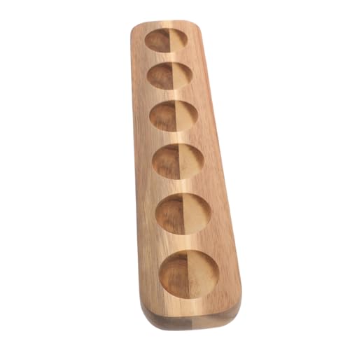 Didiseaon Eierschale aus Holz Eierablage Träger Eierregal Lagerung Aufbewahrungsbehälter für Eierhalter teuflisches Eierfach Holzteihalter Eierhalter für Küche Eierschale für zu Hause Akazie Didiseaon Eierschale aus Holz Eierablage Träger Eierregal Lagerung Aufbewahrungsbehälter für Eierhalter teuflisches Eierfach Holzteihalter Eierhalter für Küche Eierschale für zu Hause Akazie von Didiseaon