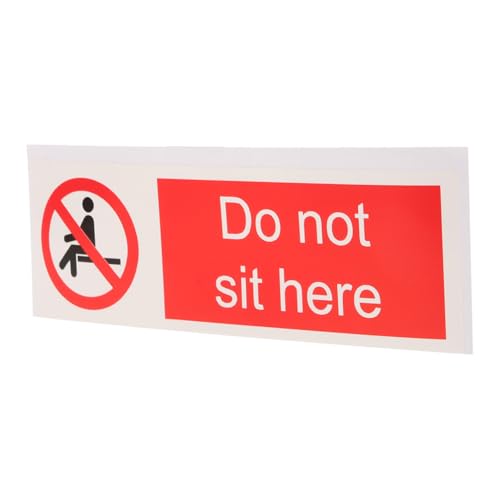 Didiseaon Sicherheitswarnaufkleber Fürs Büro „Nicht Hier Sitzen“ Aufkleber Vorsicht Warnschild Betreten Vinyl Außenbereich Bitte Selbstklebendes Warnschild „Nicht Hier Sitzen“ Didiseaon Sicherheitswarnaufkleber Fürs Büro „Nicht Hier Sitzen“ Aufkleber Vorsicht Warnschild Betreten Vinyl Außenbereich Bitte Selbstklebendes Warnschild „Nicht Hier Sitzen“ von Didiseaon