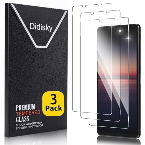 Didisky 3 Pack Panzerglas Schutzfolie für Sony Xperia 1 II, Handy-Schutzfolie, Handyfolie, Kratzfest, 9H Härte, Keine Blasen, High Definition Displayschutzfolie, Einfach zu Bedienen Didisky 3 Pack Panzerglas Schutzfolie für Sony Xperia 1 II, Handy-Schutzfolie, Handyfolie, Kratzfest, 9H Härte, Keine Blasen, High Definition Displayschutzfolie, Einfach zu Bedienen von Didisky