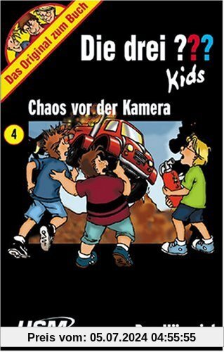 Folge 4: Chaos Vor der Kamera [Musikkassette] von Die Drei ??? Kids