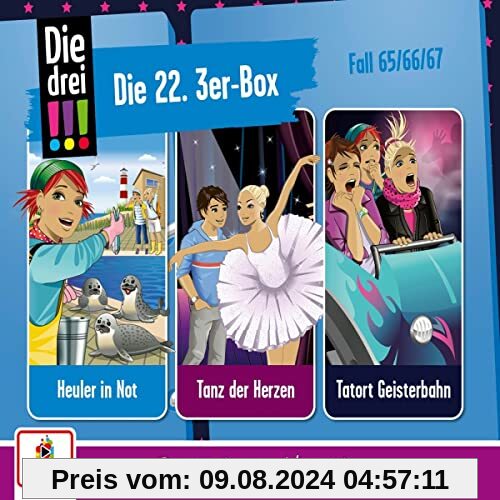 22./3er Box-Folgen 65-67 von Die Drei ???