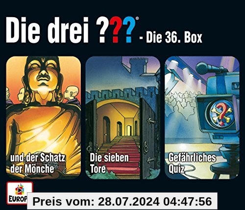 36/3er Box (Folgen 107,108,109) (Die 36. Box) von Die Drei ???