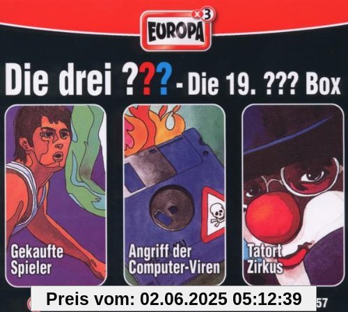 Die drei ??? - Sammelbox 19 (Folgen 55-57) von Die Drei ???